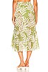 view 3 of 4 CLASSIC FOLIAGE PAREO スカート in Green