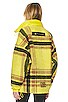 view 3 of 4 FLEECE ジャケット in Yellow, Camel & Black