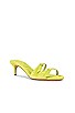 view 2 of 5 Asymmetric Slim Clarita Mule in Green Apple