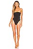 view 1 of 3 Bandeau One Piece in Black