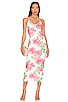 view 1 of 3 Amina Dress in Blanc Bouquet