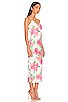 view 2 of 3 Amina Dress in Blanc Bouquet