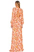 view 3 of 3 Shiloh Maxi Dress in Vintage Coral Floral
