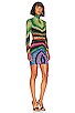 view 2 of 3 Sadie Dress in Geo Stripe