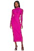 view 1 of 5 Shailene Dress in Fuchsia