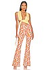 view 4 of 4 Sylar Jean in Retro Floral Print