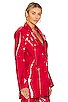 view 3 of 5 Agnes Oversized Blazer in True Red