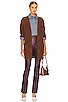 view 4 of 4 Heston Vegan Leather Pant in Port Royale