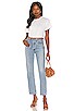 view 4 of 4 90s Pinch Waist Jean in Soundwave