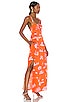 view 3 of 4 x REVOLVE Menina Dress in Orange La Plage