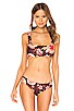 view 1 of 5 Lena Bikini Top in Cocoa