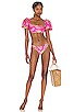 view 4 of 4 x REVOLVE Calista Bikini Top in Pink Paradizzo
