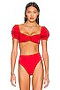 view 1 of 4 x REVOLVE Romina Bikini Top in Red