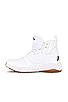 view 5 of 6 TechLoom Defender Sneaker in White, Black, & Gum