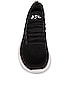 view 4 of 6 TechLoom Breeze Sneaker in Black, Black & White