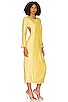 view 3 of 4 Billie Midi Dress in Lemon