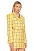 view 3 of 6 Cady Cropped Jacket in Yellow