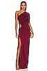view 1 of 4 x REVOLVE Aylo One Shoulder Dress in Oxblood