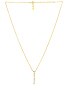view 1 of 2 Multi Shape Drop Necklace in Gold