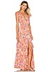view 2 of 3 x REVOLVE Lina Maxi Dress in Iris Floral