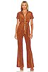 view 1 of 4 Gorgeous Wide Leg Jumpsuit in Camel
