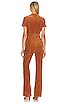 view 3 of 4 Gorgeous Wide Leg Jumpsuit in Camel