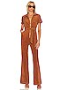 view 4 of 4 Gorgeous Wide Leg Jumpsuit in Camel