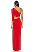 view 3 of 3 Michele Cutout Maxi Dress in Bright Poppy