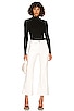 Marshall Vegan Leather High Rise Cropped Pant, view 4 of 4, click to view large image.