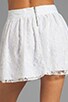 view 6 of 7 Rei Box Pleat Skirt in White