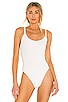 Viola Low Back Bodysuit, view 2, click to view large image.