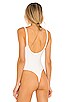 Viola Low Back Bodysuit, view 4 of 5, click to view large image.