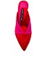 view 4 of 5 Mareist Mule in Cherry & Fuchsia