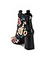 view 3 of 5 Myra Bootie in Black Nappa Floral