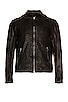 view 1 of 3 Cora Leather Jacket in Black