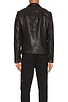 view 6 of 7 CHAQUETA CUERO LARK in Black