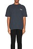 view 3 of 3 Underground Short Sleeve Crew in Graphite Blue