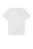 view 2 of 3 Smudge Short Sleeve Crew in Optic White
