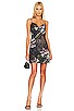 view 1 of 3 HADDI ドレス in Black Multi
