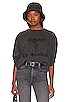 view 1 of 4 Novus Pippa Sweater in Acid Washed Black
