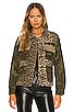 Finch Camo Leopard Jacket, view 1, click to view large image.