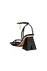 view 3 of 5 Cactus Sandal in Total Black