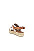 view 3 of 5 Double Strap Scacchi Sandal in Camel & Ivory