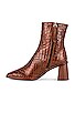 view 5 of 5 WEST 케이프 in Croco Brown