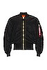 view 1 of 10 BLOUSON BOMBER MA-1 BLOOD CHIT in Black