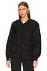 view 2 of 7 CHAQUETA ACOLCHADA ALS/92 in Black