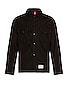 view 1 of 3 Fatigue Shirt Jacket in Black