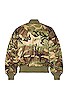 view 2 of 4 MA-1 Bomber Jacket in Woodland Camo