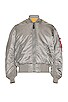view 1 of 5 MA-1 Bomber in Vintage Gray