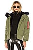 N-2B Impact Parka With Faux Fur Trim, view 1, click to view large image.
